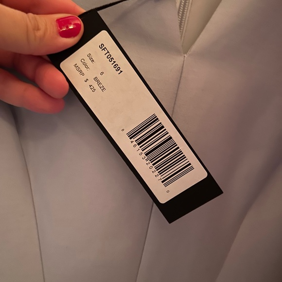 NWT HALSTON Heritage Blue Dress - Picture 11 of 11